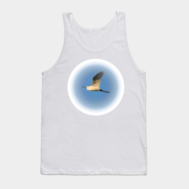 Flying egret Tank Top by Guardi